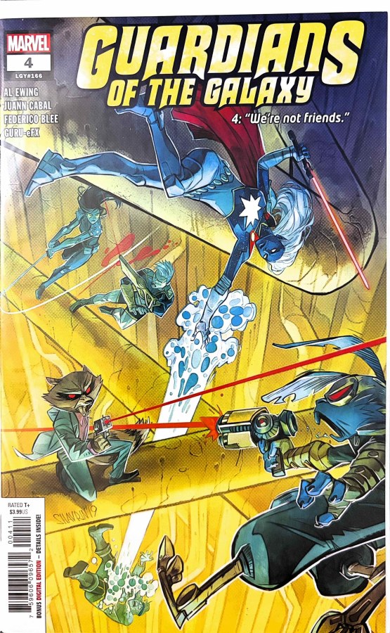 Guardians of the Galaxy #4 (2020) Marvel cover