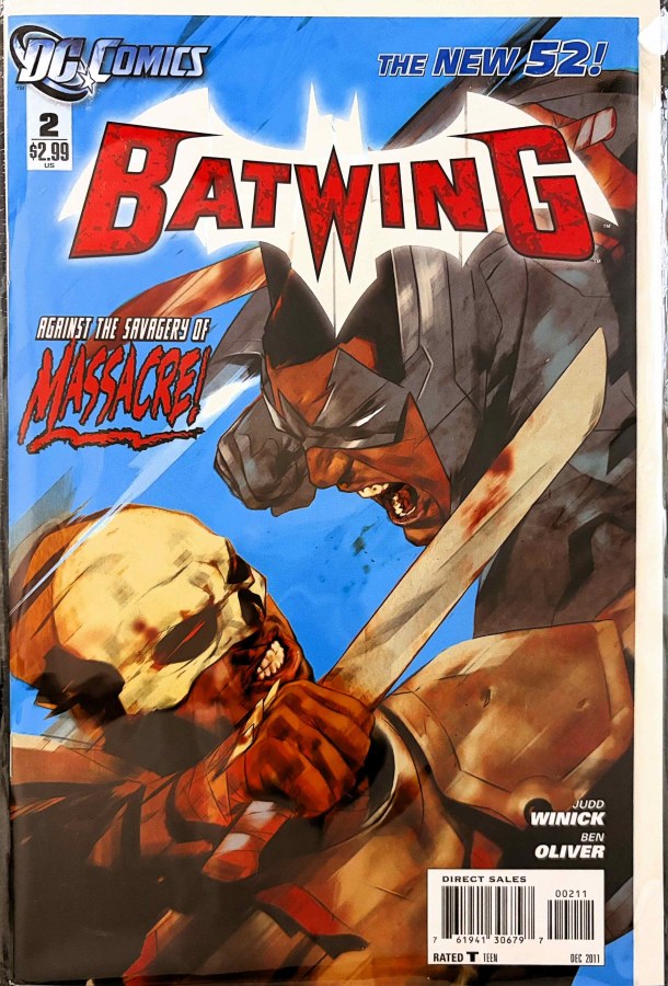Batwing #2 (2011) DC First Printing cover