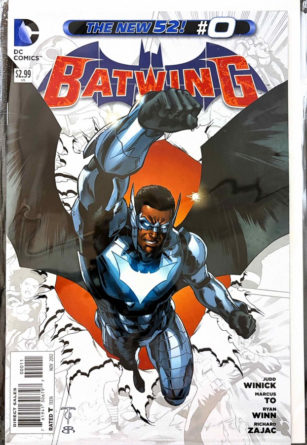 Batwing #0 (2012) DC cover
