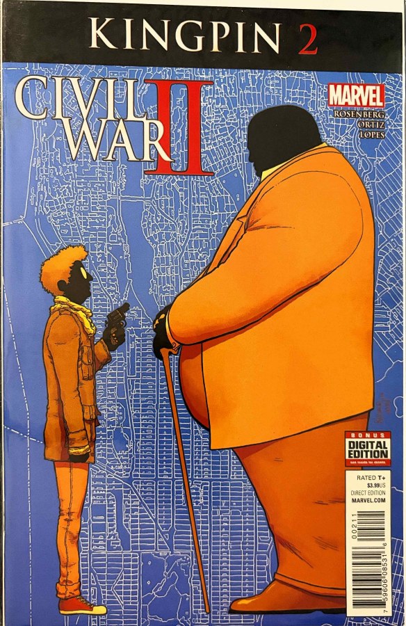 Civil War II: Kingpin #2 (2016) Marvel cover