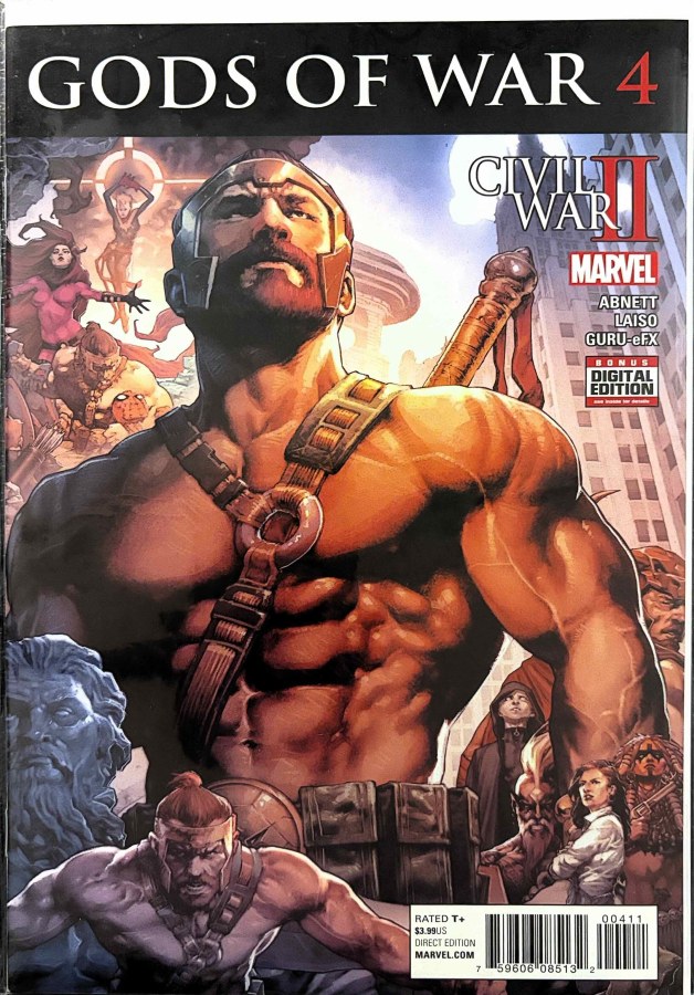 Civil War II: Gods of War #4 (2016) Marvel cover
