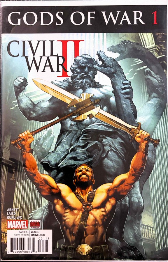 Civil War II: Gods of War #1 (2016) Marvel cover