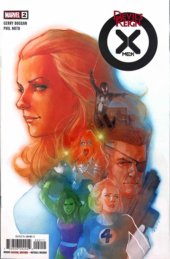 Devil's Reign: X-Men #2 (2022) Marvel cover