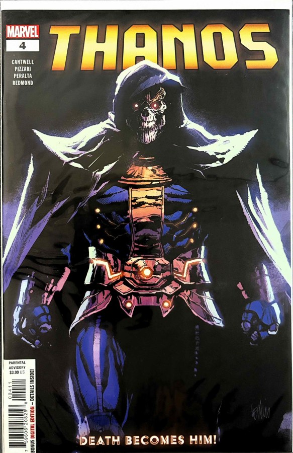 Thanos #4 (2024) Marvel cover