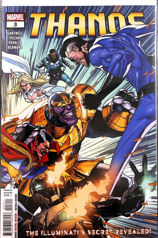 Thanos #3 (2024) Marvel cover