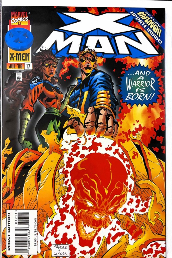X-Man #17 (1996) Marvel First Printing cover
