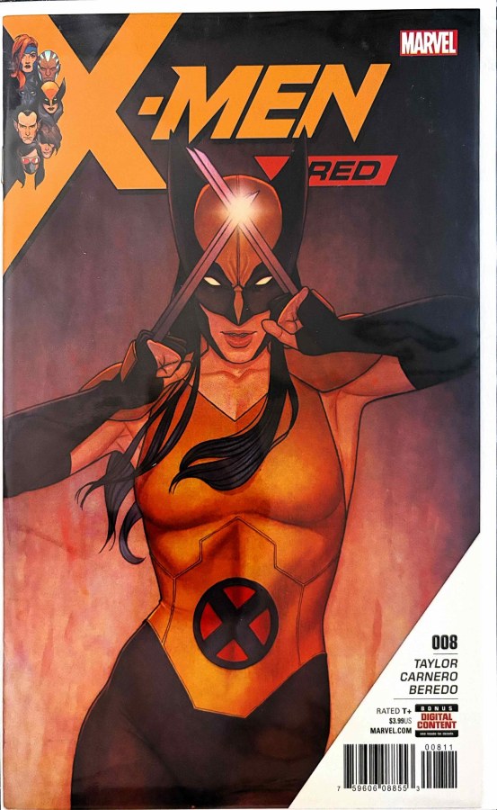 X-Men Red #8 (2018) Marvel First Printing cover