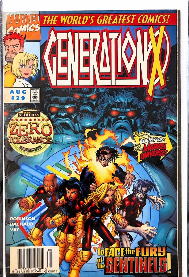 Generation X #29 (1997) Marvel cover