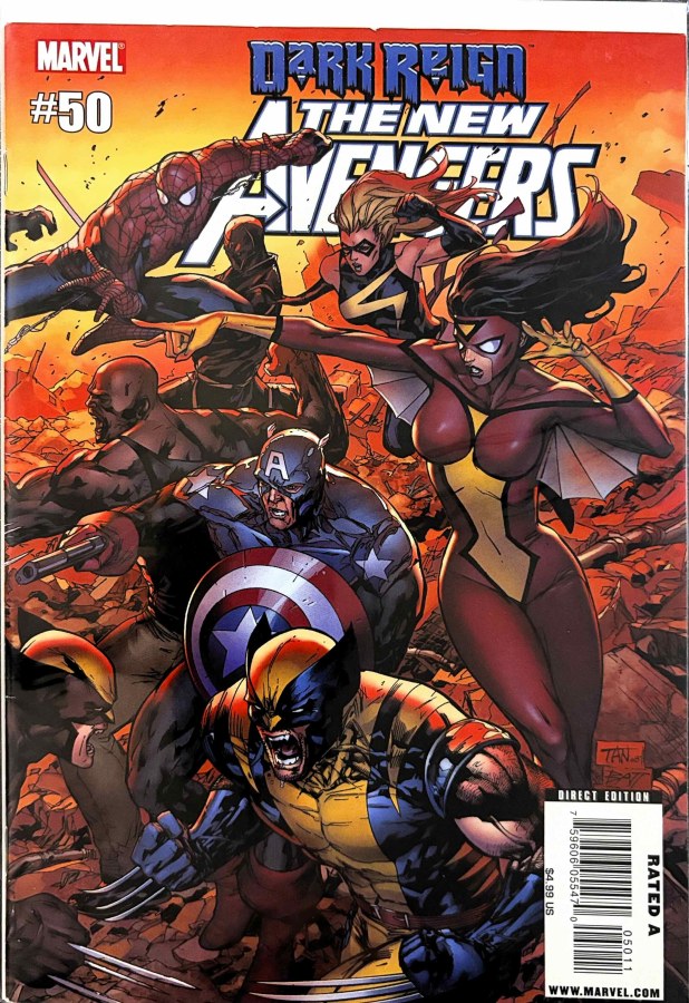 New Avengers #50 (2009) Marvel cover