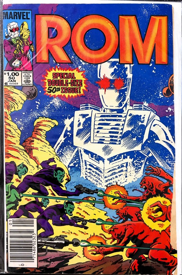 ROM #50 (1984) Marvel cover