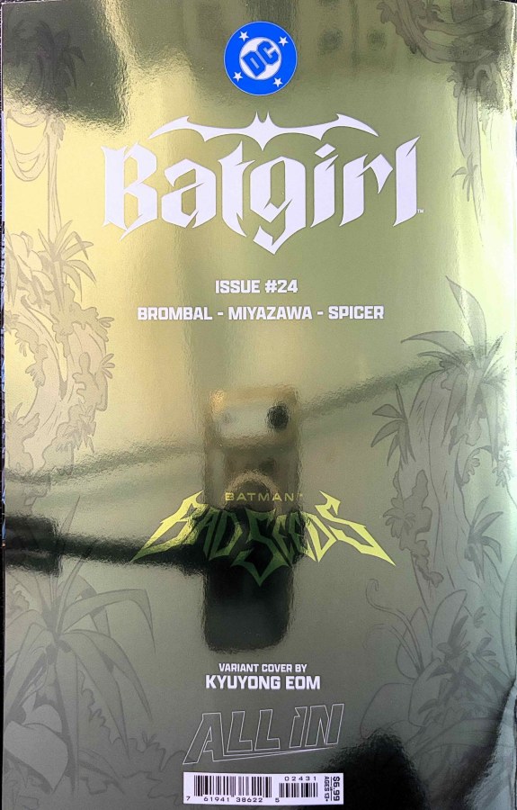 Batgirl #24 (2026) DC Cover C Kyuyong Eom Bad Seeds Spot Foil cover