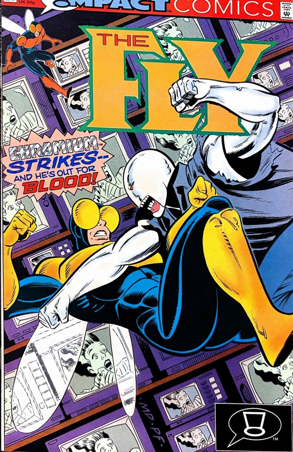 The Fly #2 (1991) Impact Comics cover