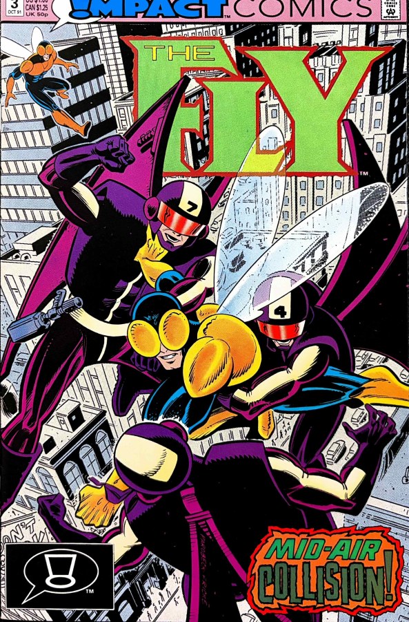 The Fly #3 (1991) Impact Comics cover