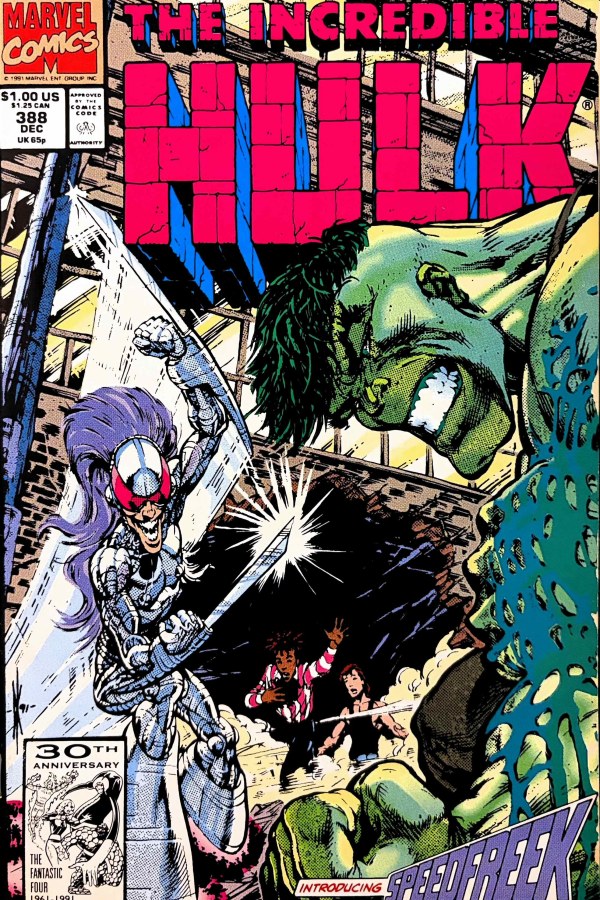The Incredible Hulk #388 (1991) Marvel cover