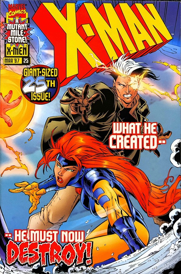 X-Man #25 (1997) Marvel First Printing cover