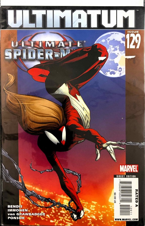 Ultimate Spider-Man #129 (2009) Marvel cover