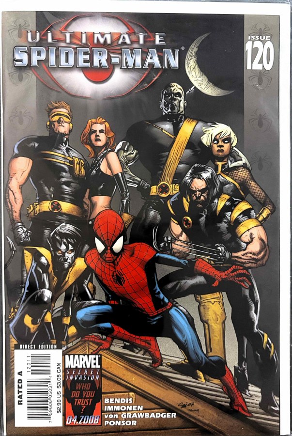 Ultimate Spider-Man #120 (2008) Marvel cover