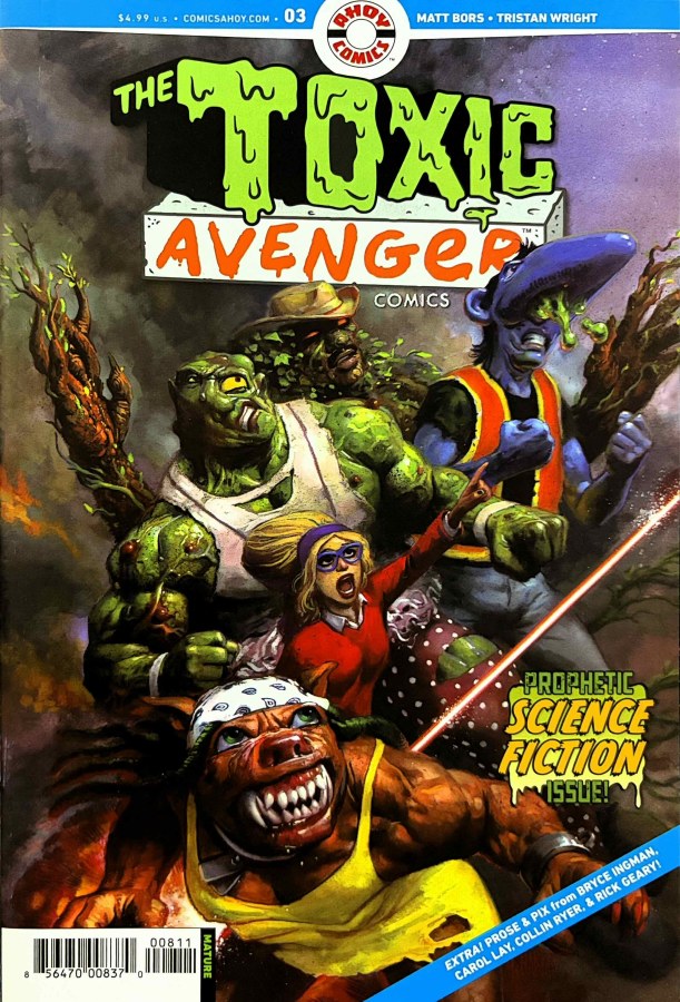 The Toxic Avenger Comics #3 (2024) Ahoy Comics cover