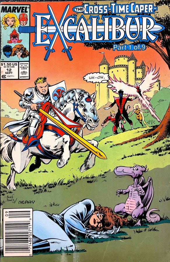 Excalibur #12 (1989) Marvel cover