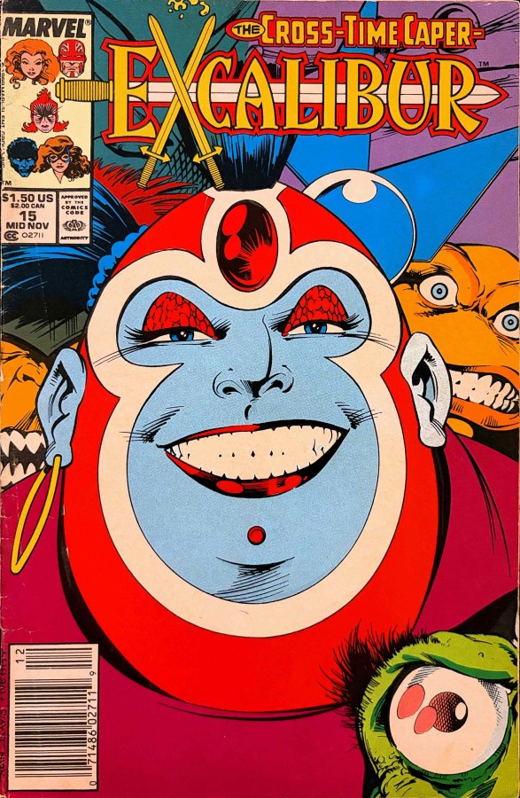 Excalibur #15 (1989) Marvel cover