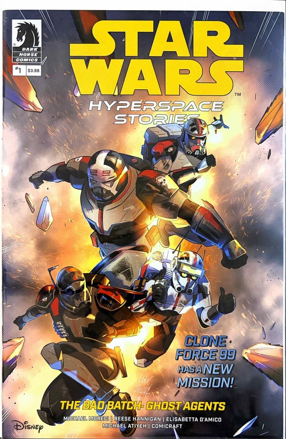 Star Wars: Hyperspace Stories: The Bad Batch—Ghost Agents #1 (2025) Dark Horse cover