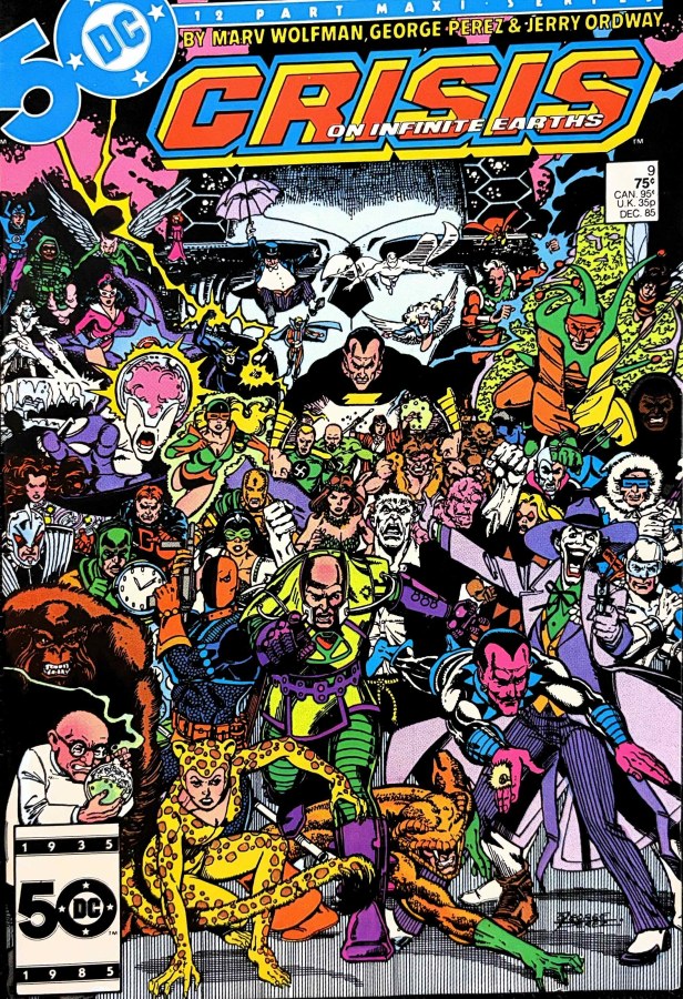 Crisis on Infinite Earths #9