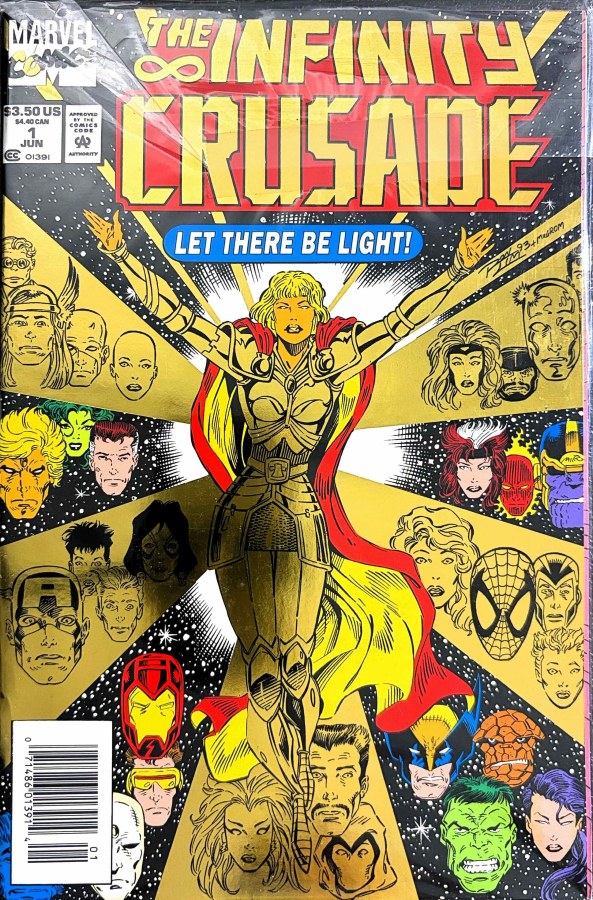 The Infinity Crusade #1 (1993) Marvel cover