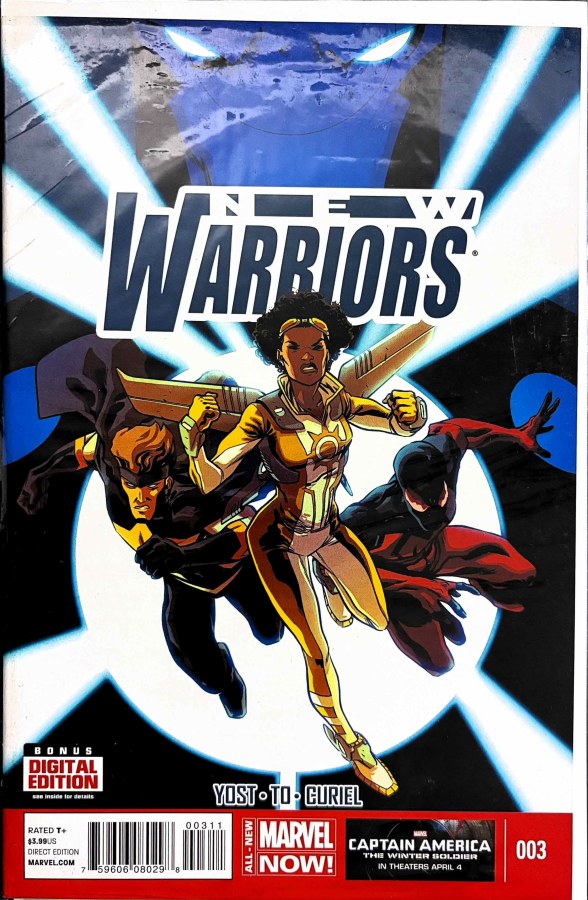 New Warriors #3 (2014) Marvel First Printing cover