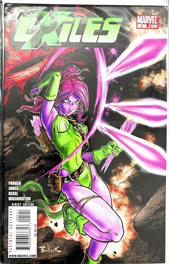 Exiles #5 (2009) Marvel cover
