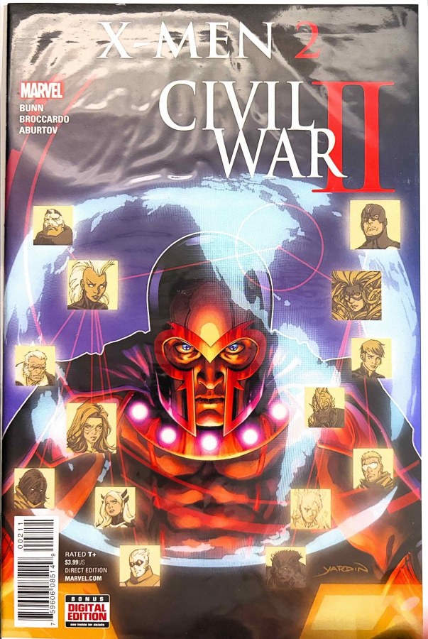 Civil War II: X-Men #2 (2016) Marvel cover