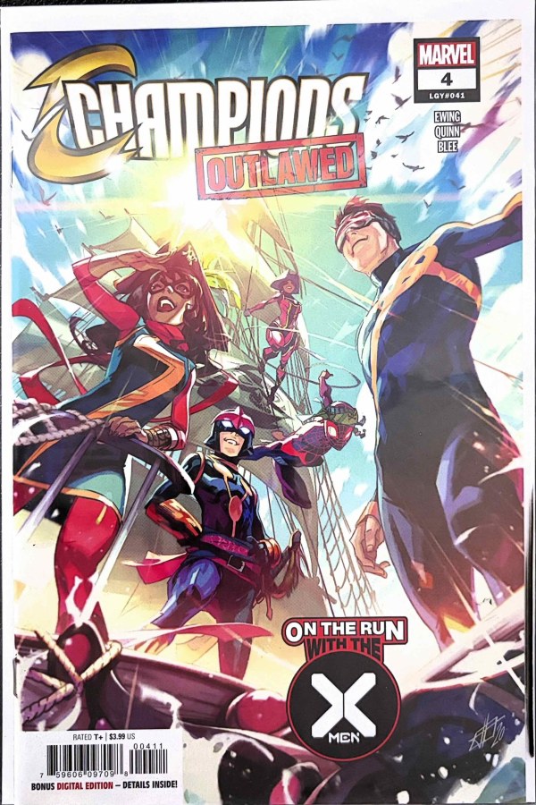 Champions #4 (2021) Marvel cover