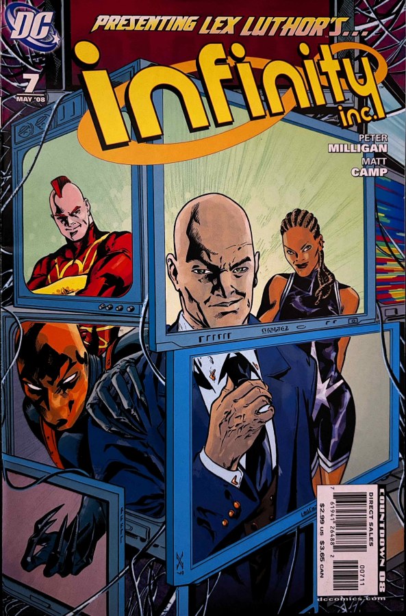 Infinity Inc. #7 (2008) DC cover