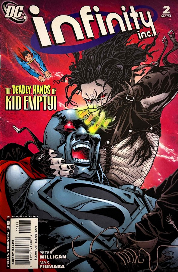 Infinity Inc. #2 DC cover