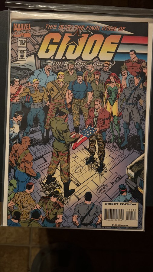 G.I. Joe: A Real American Hero #155 (1994) NM cover
