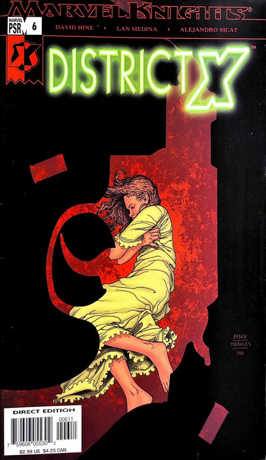 District X #6 (2004) Marvel cover