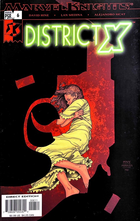 District X #6 (2004) Marvel cover