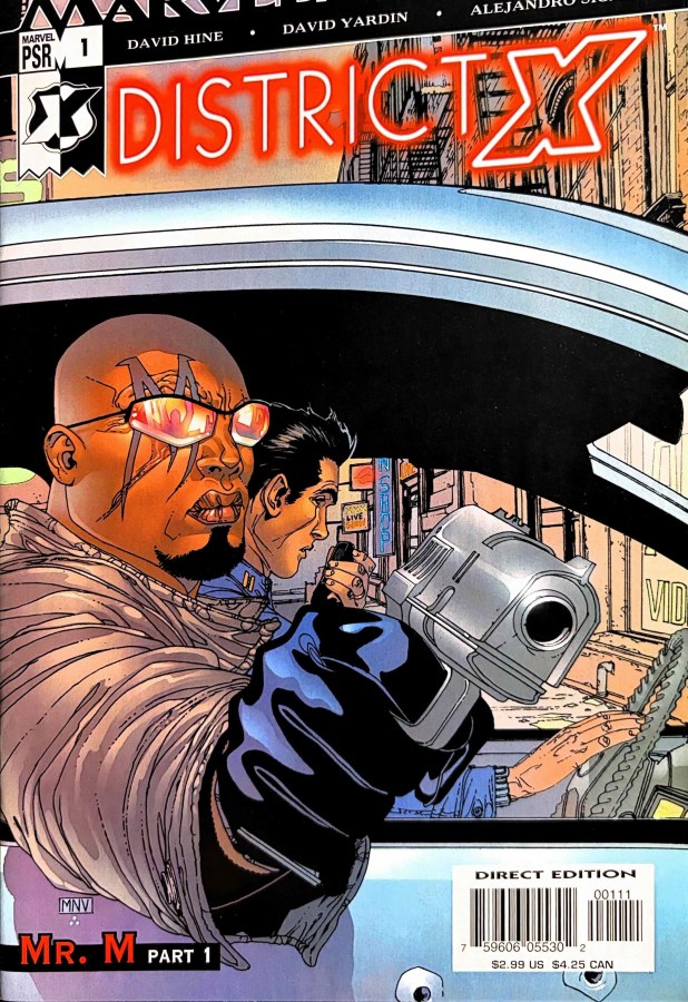 District X #1 (2004) Marvel cover