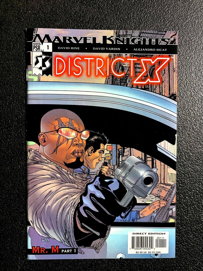 District X #1 (2004) Marvel cover