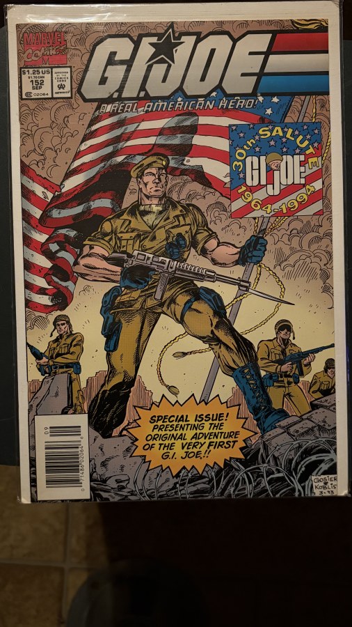 G.I. Joe: A Real American Hero #152 (1994) NM cover