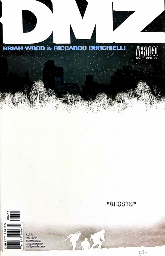 DMZ #4 Vertigo cover