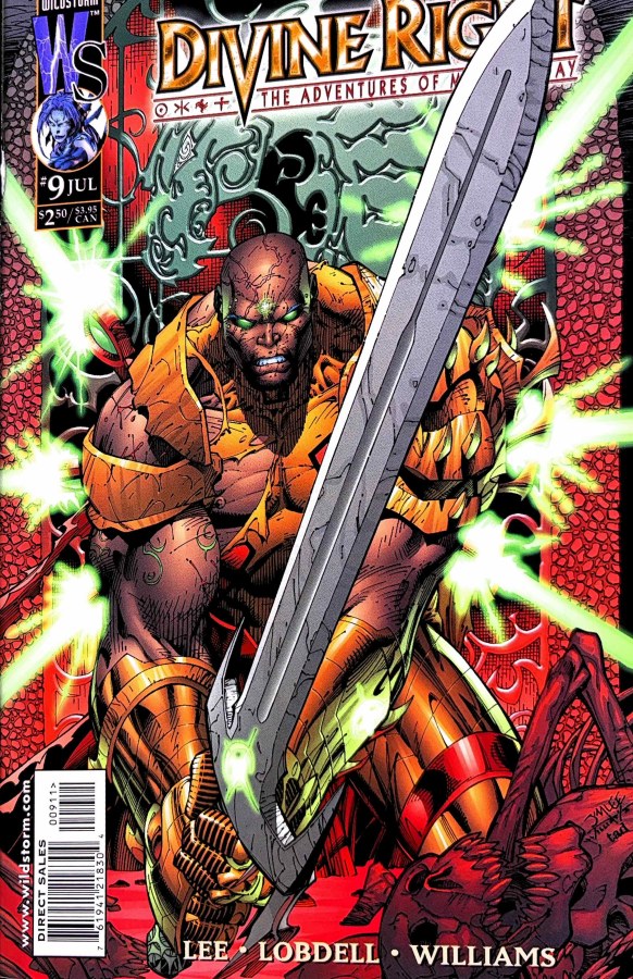 Divine Right #9 (1999) Wildstorm cover