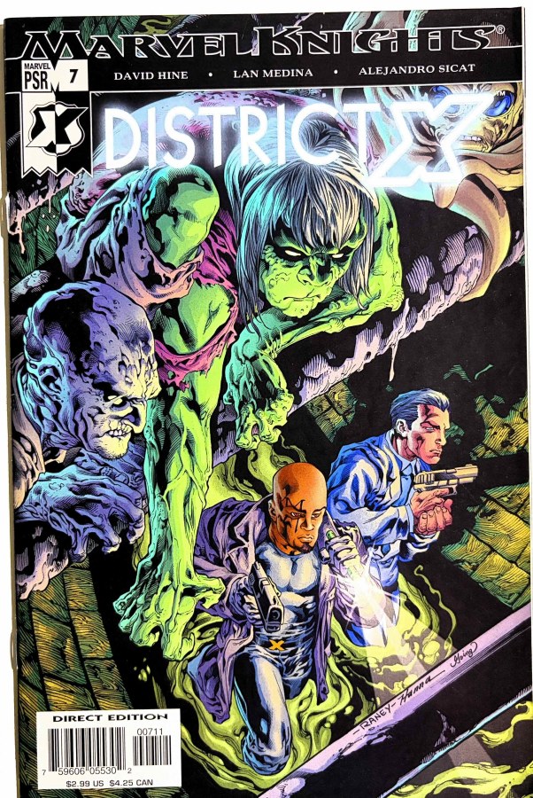 District X #7 (2005) Marvel cover