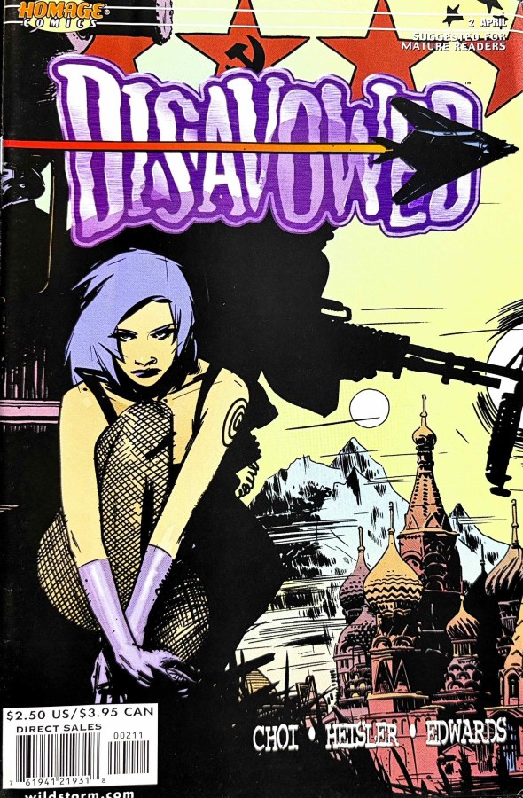 Disavowed #2 (2000) Homage Comics cover