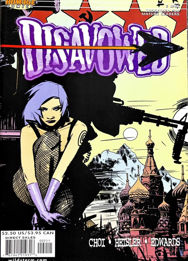 Disavowed #2 (2000) Homage Comics cover