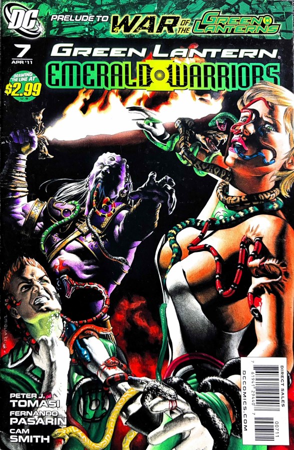 Green Lantern: Emerald Warriors #7 (2011) DC cover
