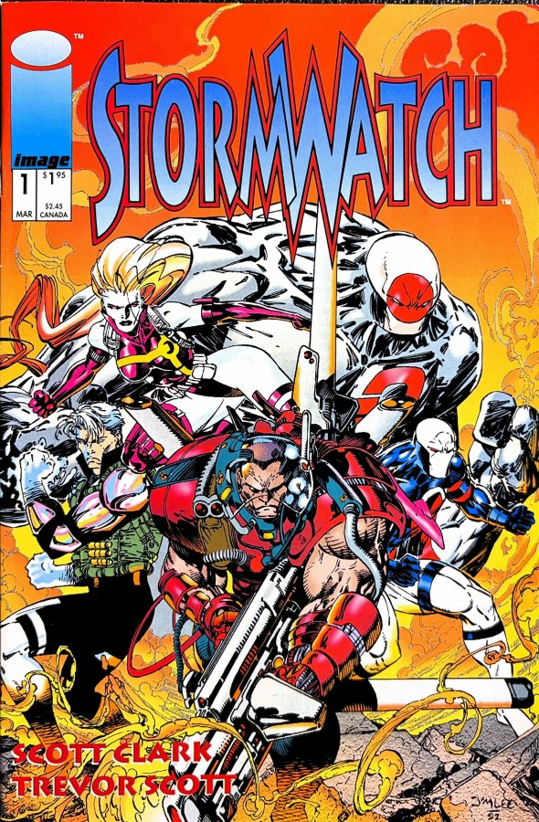 Stormwatch #1 (1993) Image cover