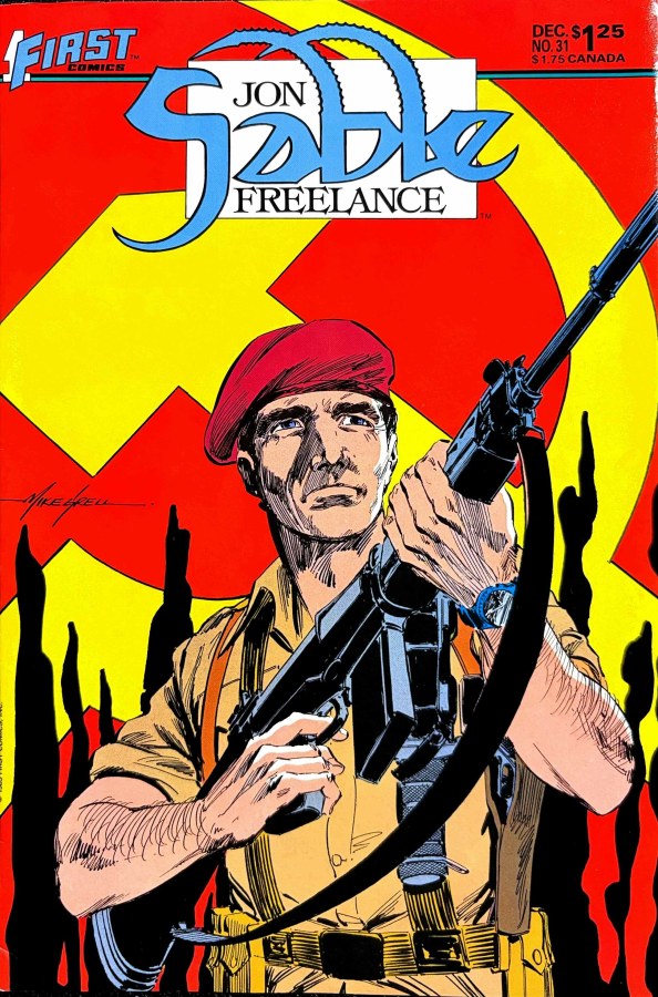 Jon Sable, Freelance #31 (1985) First Comics cover