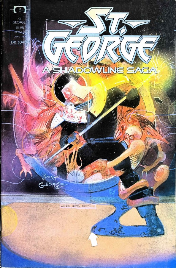 St. George #1 (1988) Epic Comics cover