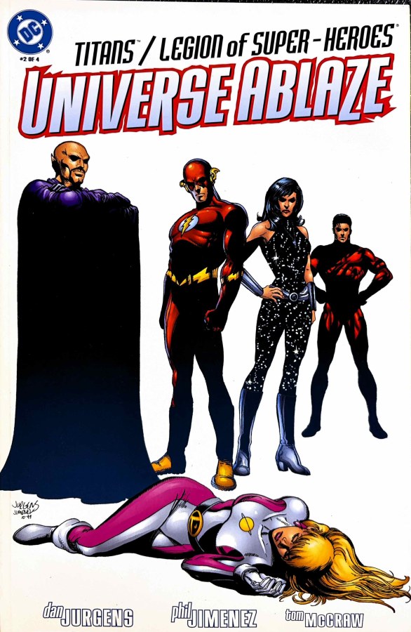 Titans / Legion of Super-Heroes: Universe Ablaze #2