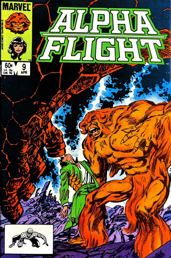 Alpha Flight #9 (1984) Marvel cover